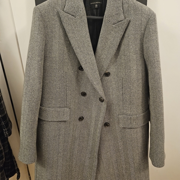 Banana Republic Wool Cashmere Top Coat - Picture 2 of 6